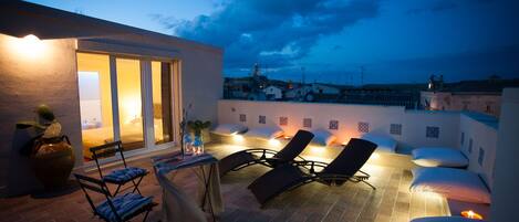 Suíte, terraço (Torre) | Terraço/pátio