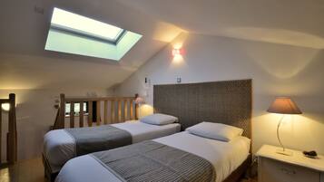 Superior Quadruple Room, Multiple Beds, Courtyard View | 1 bedroom, premium bedding, individually decorated
