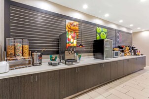 Free daily on-the-go breakfast