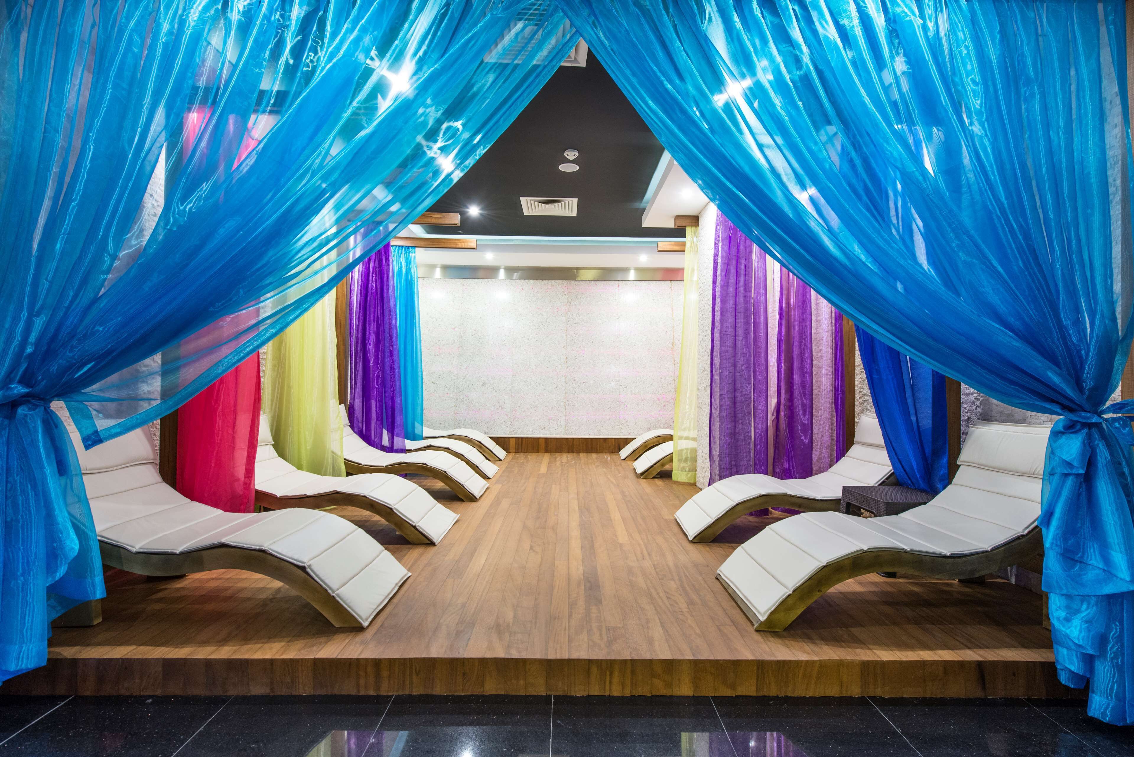 Turkish bath, manicures and pedicures
