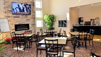 Free daily full breakfast