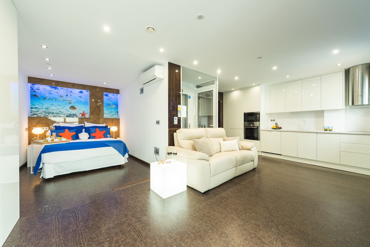 Suite Supérieure, terrasse, vue mer