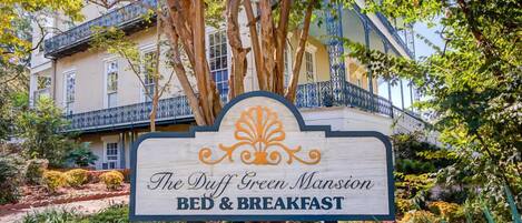 Fassade der Unterkunft