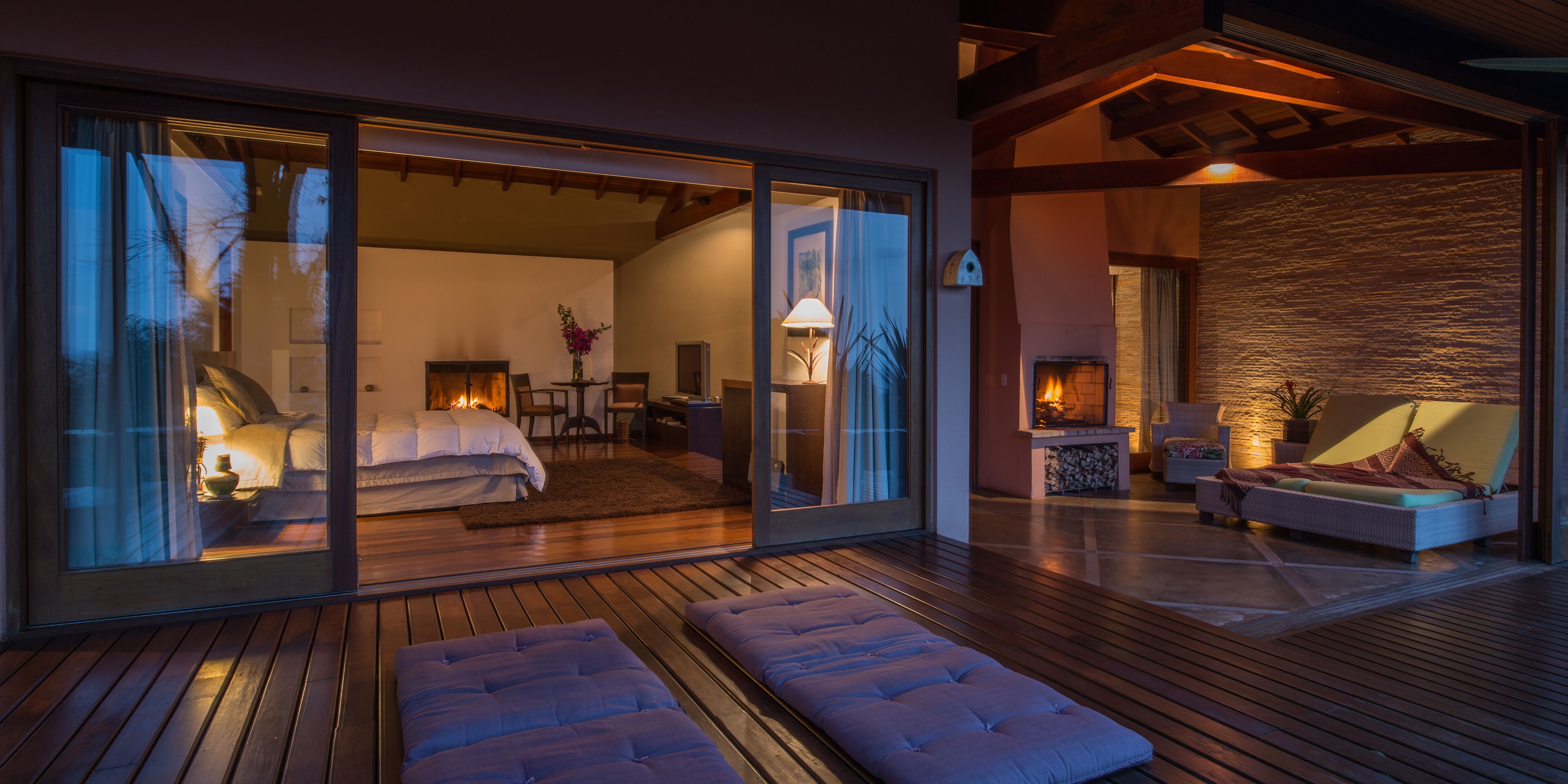 허니문 스위트, 파티오, 정원 전망 | 라나이