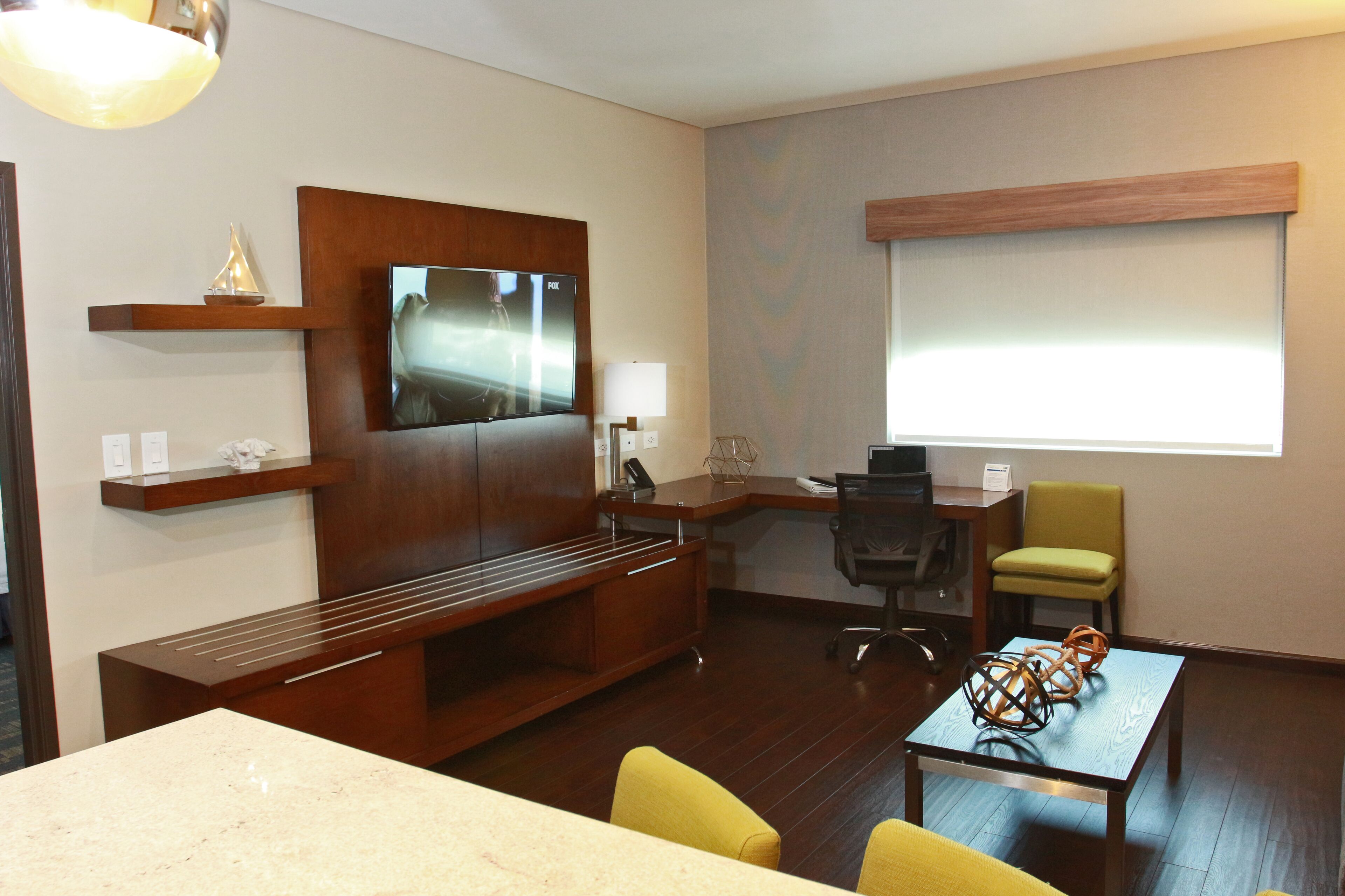 suite, 1 king bed (additional living area) | living area | 42-inch flat-screen tv with cable channels, tv
