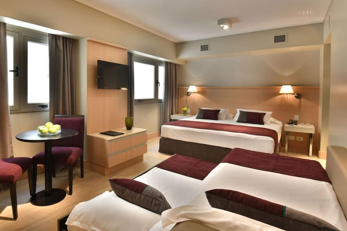 Minibar, in-room safe, blackout drapes, soundproofing