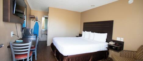 Free WiFi, bed sheets