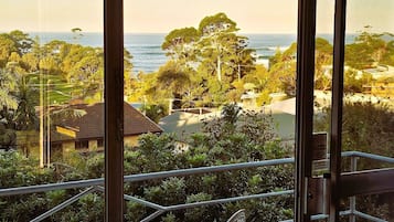 Vista a la playa o el mar