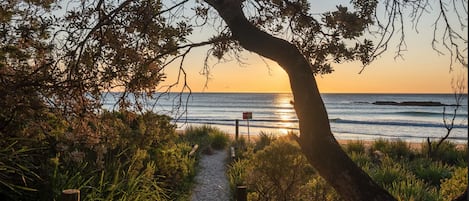 Beach nearby, beach towels
