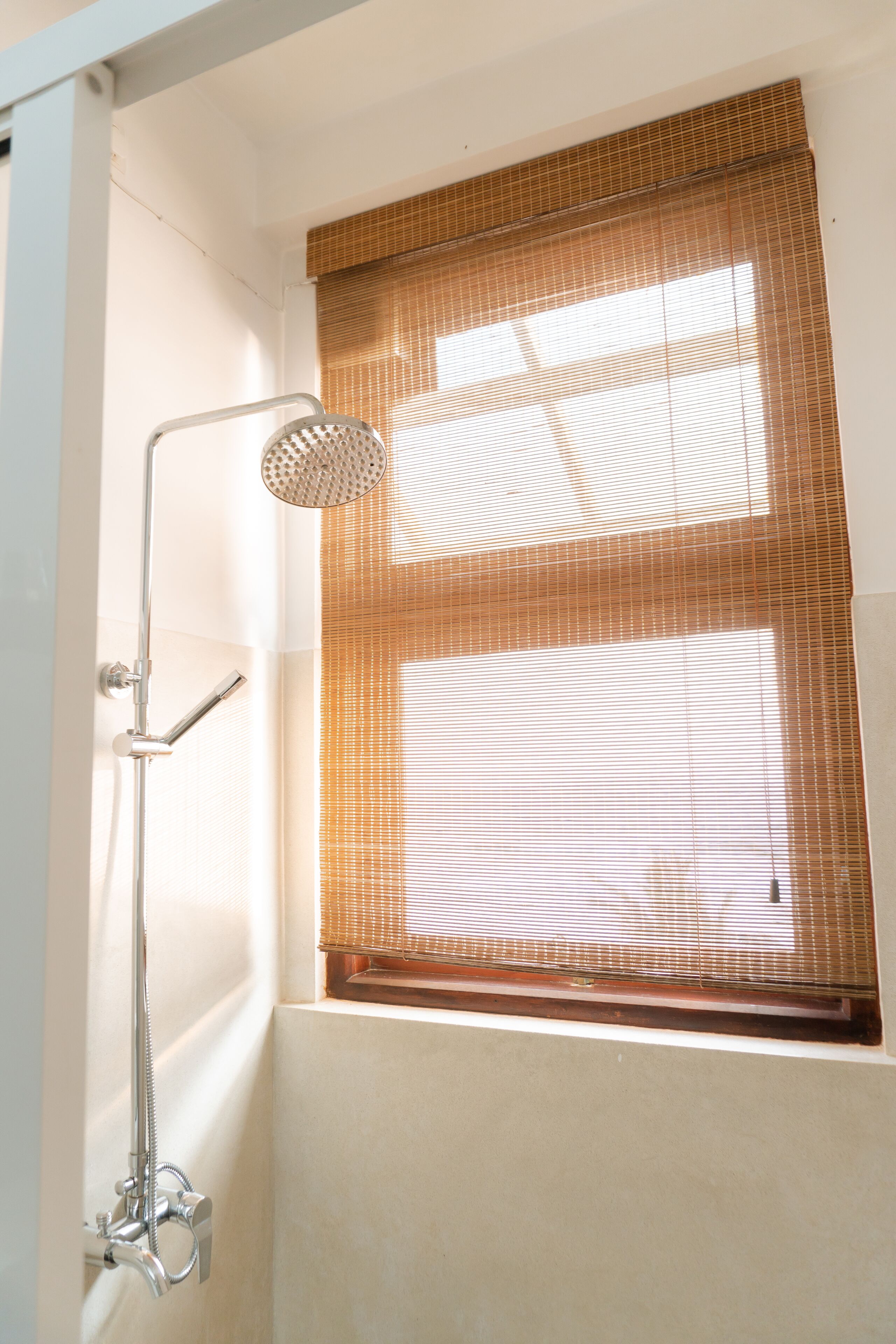 ocean suite | bathroom | shower, free toiletries, hair dryer, bathrobes