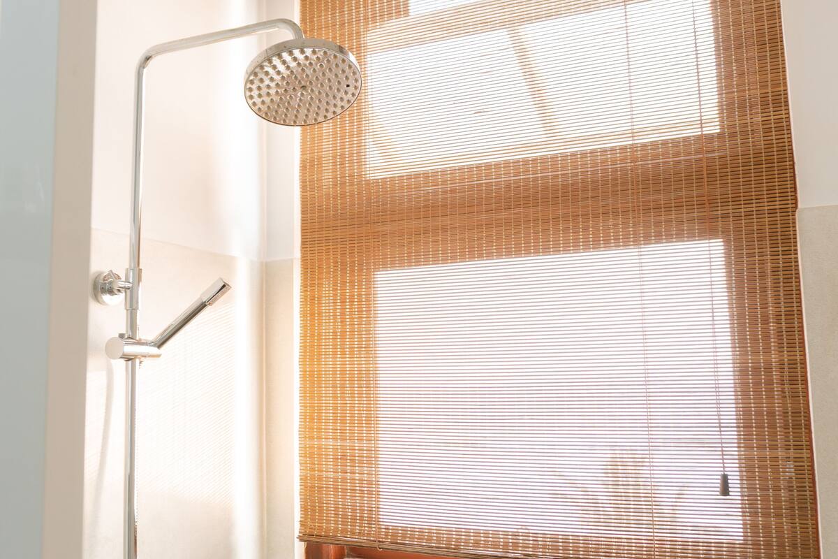 ocean suite | bathroom | shower, free toiletries, hair dryer, bathrobes