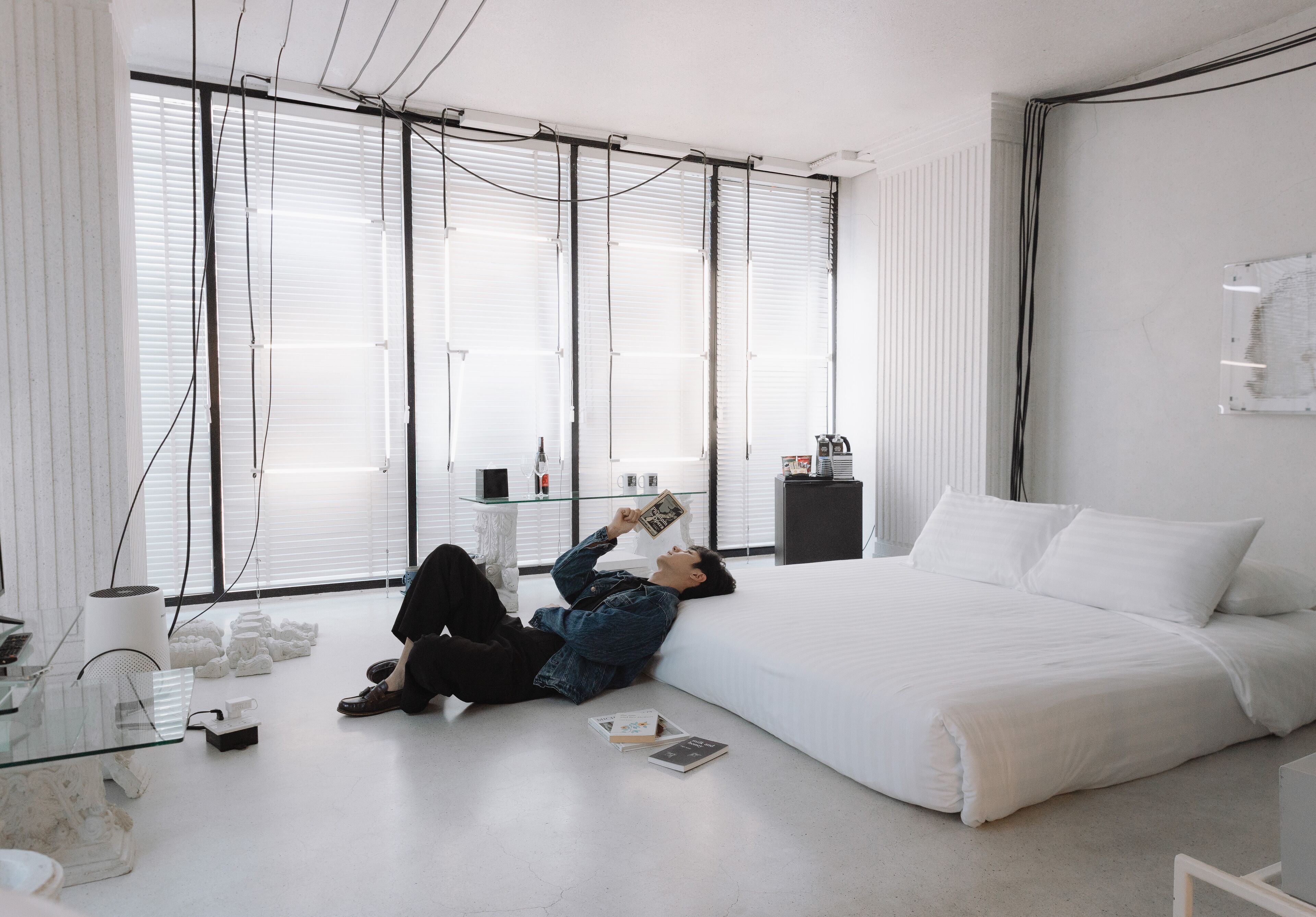 Artist Signature Room By Jitsing | 迷你吧、客房内保险箱、办公桌、遮光窗帘