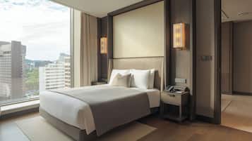 Park Suite B | Premium bedding, down comforters, pillowtop beds, in-room safe