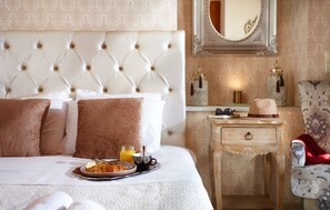 Standard Double Room, 1 Queen Bed | Free minibar items, in-room safe, soundproofing, iron/ironing board - Archontiko - Old Town Suites (Rethymno)