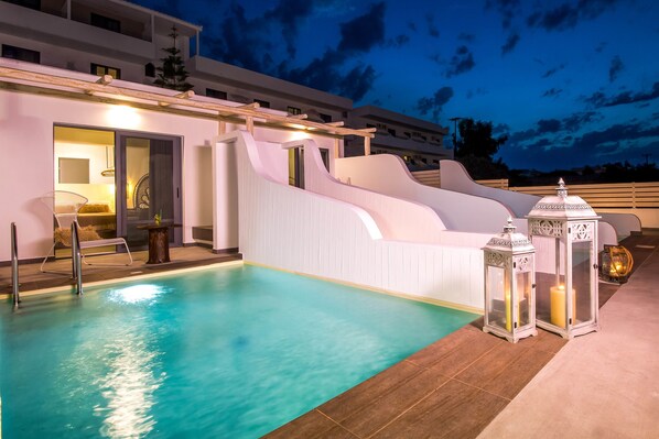 Design Bungalow, Private Pool | Individually decorated, individually furnished, soundproofing, free WiFi - Malibu Boutique Studios (Rhodes)