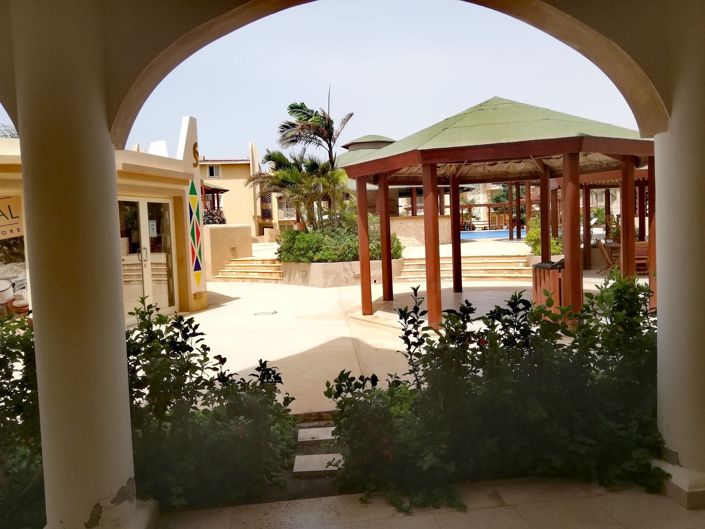 Overnatningsstedets område