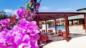 Outdoor pool, pool loungers - Aparthotel Tropical (Sal)