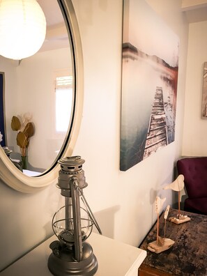 Standard Room, 1 Bedroom, Shared Bathroom (Blue Room) | Iron/ironing board, free WiFi, bed sheets