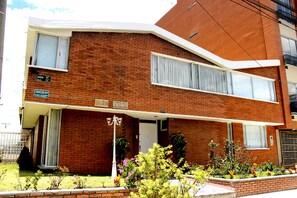 Façade de l’hébergement