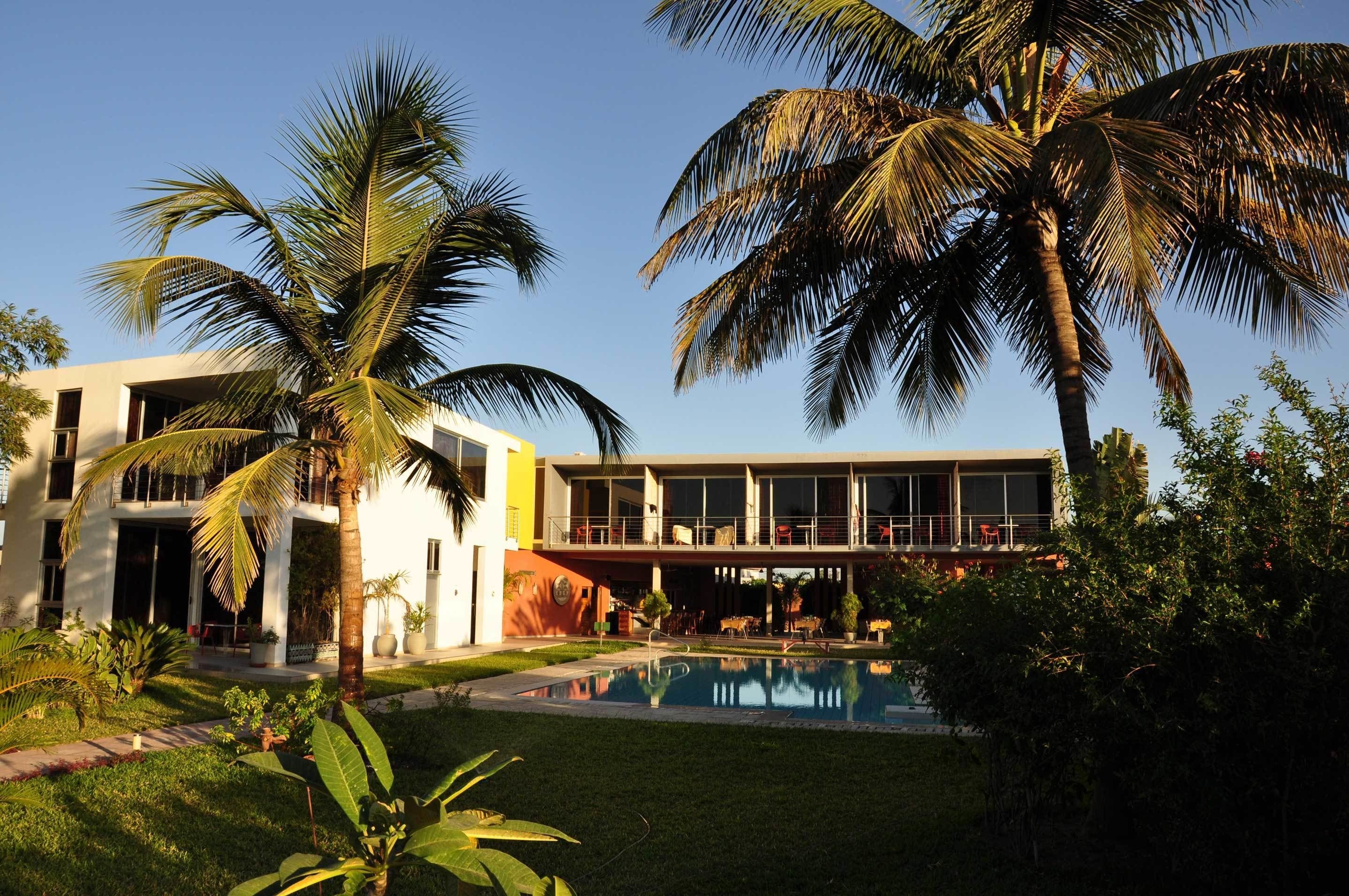 Façade de l’hébergement