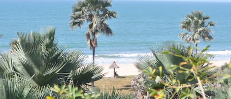 On the beach, 3 beach bars