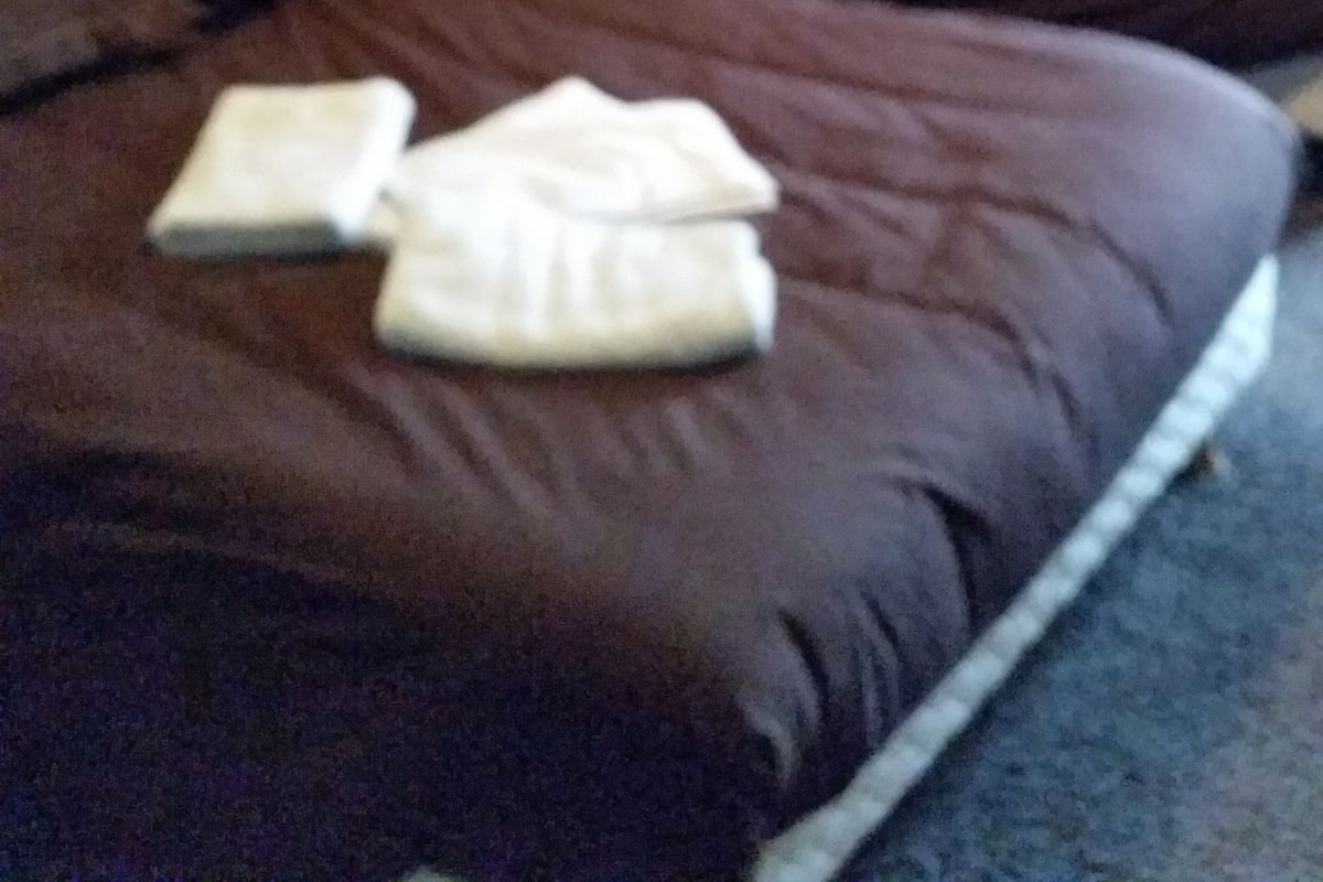 Premium bedding, desk, iron/ironing board, cots/infant beds