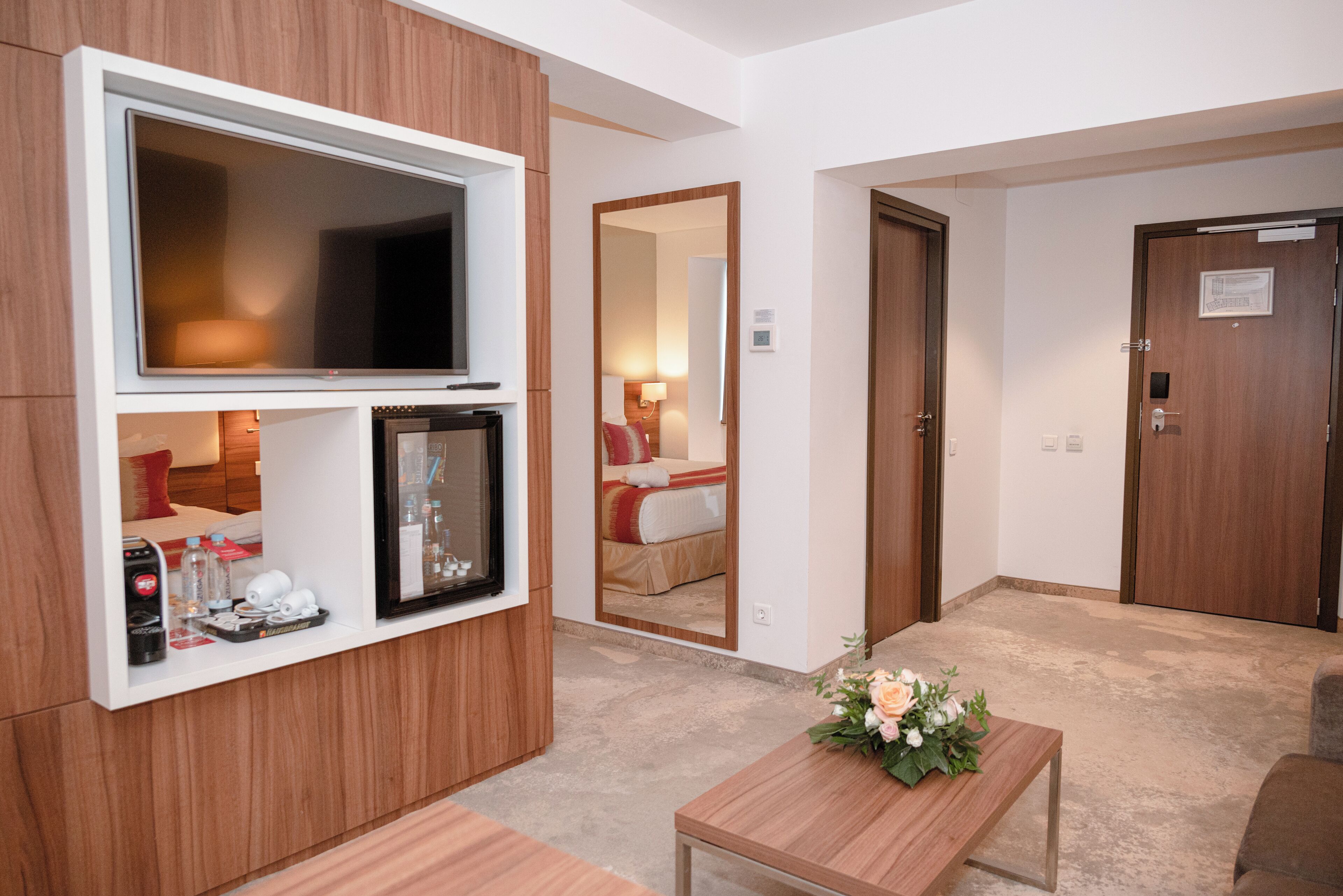 premium bedding, select comfort beds, minibar, in-room safe