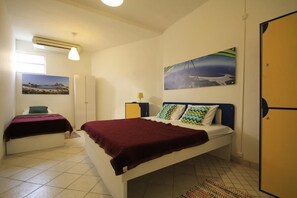 Apartamento standard, 2 quartos, cozinha | 2 quartos, roupa de cama