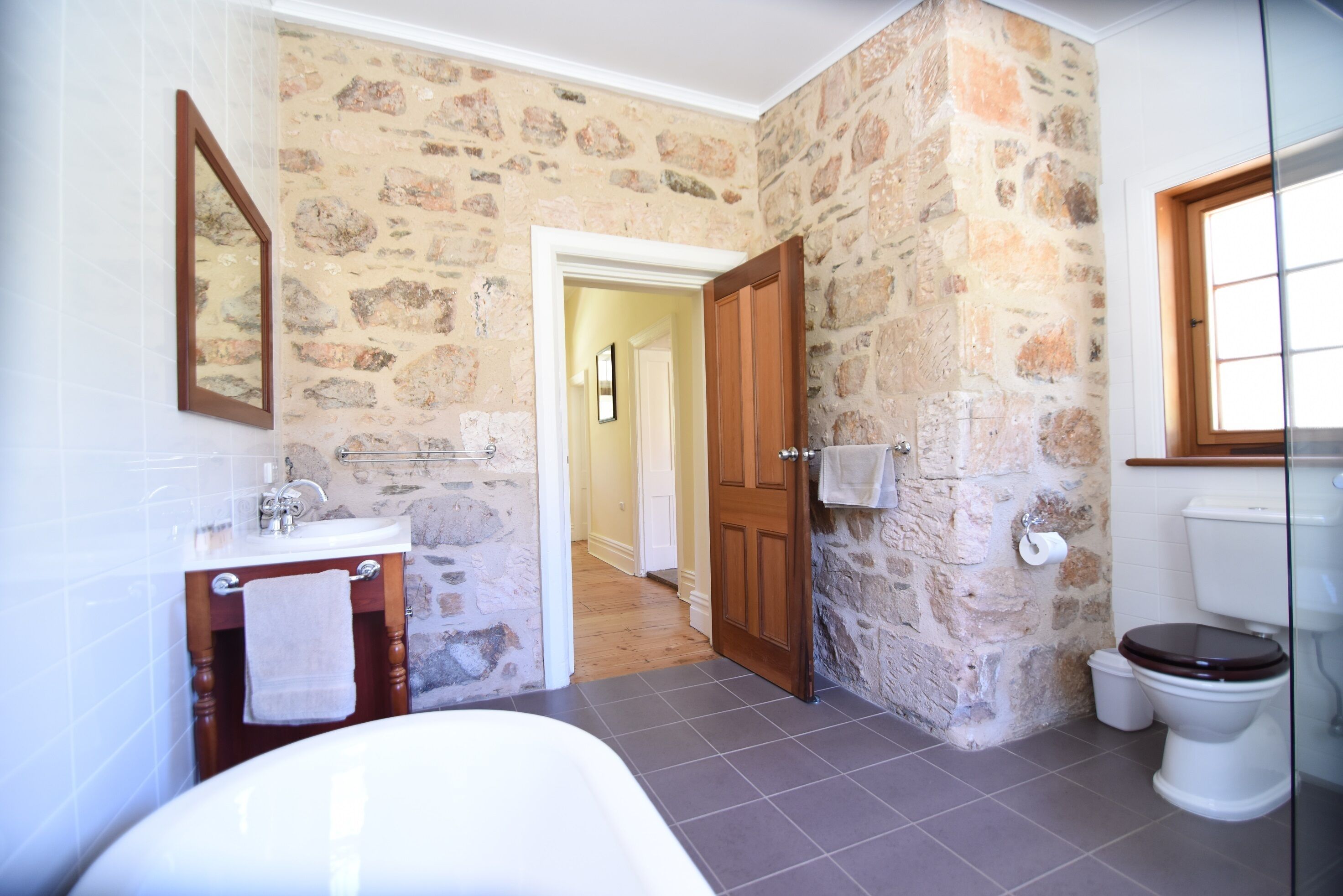 Manager's House (up to seven guests) | Bathroom | Free toiletries, hair dryer, towels