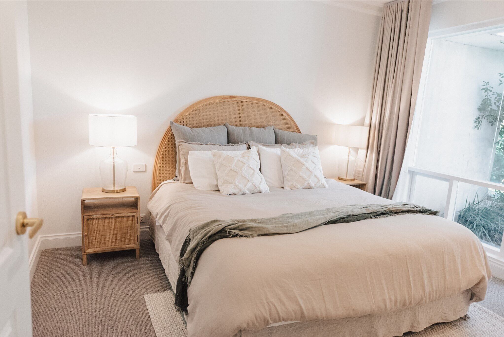 Egyptian cotton sheets, premium bedding, pillow-top beds