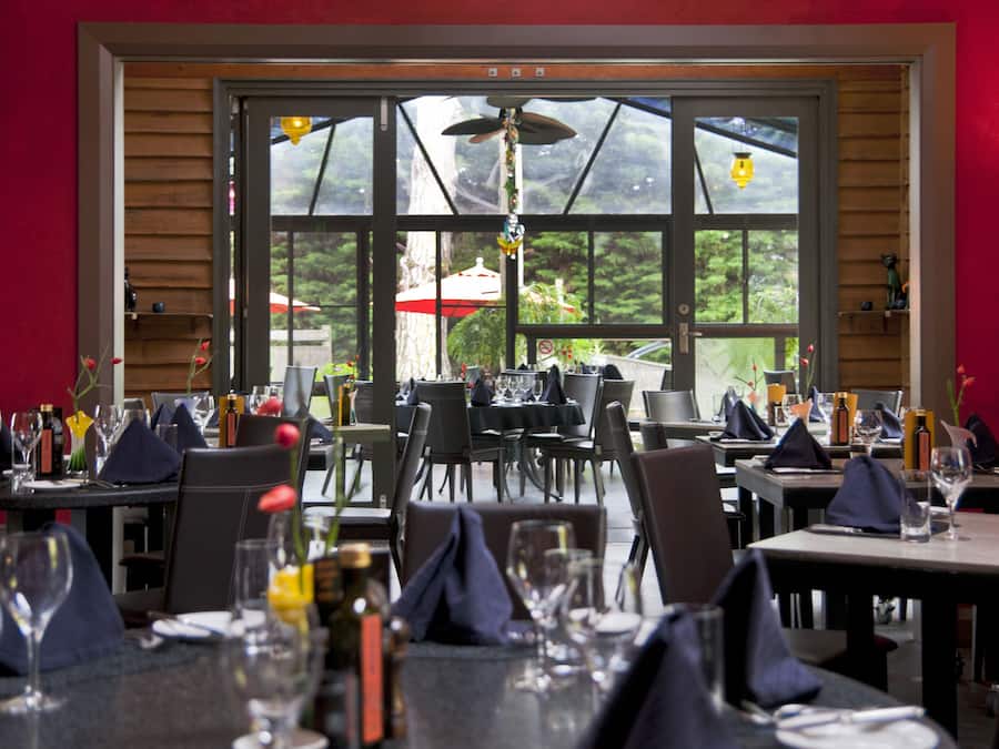 Lunch and dinner served, Regional cuisine