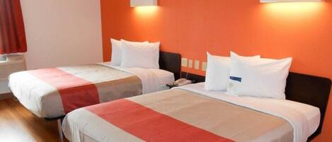 Free WiFi, bed sheets