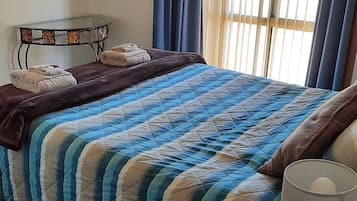 Clarice's Cottage | Premium bedding, pillow-top beds, soundproofing, iron/ironing board