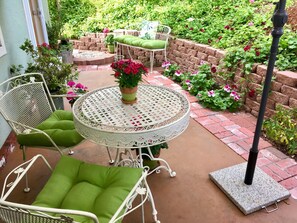 Studiosvit Deluxe - 1 sovrum - utsikt mot bergen - intill bergen | Terrass/Patio