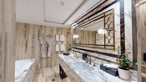 Suite (Budden) | Bathroom | Shower, designer toiletries, hair dryer, bathrobes - Kimpton Margot Sydney by IHG (Sydney)