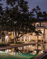 Front of property - evening/night