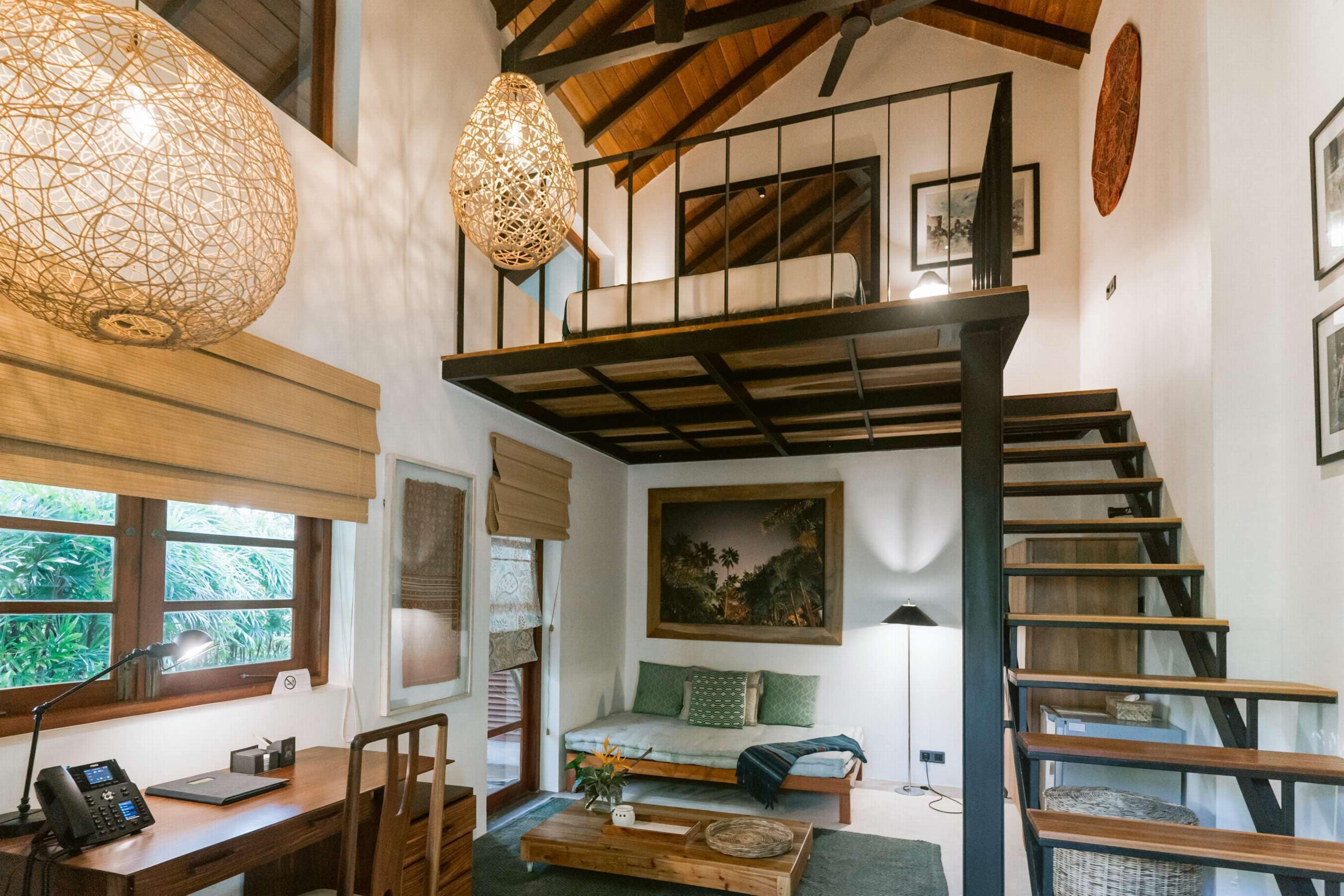 loft house | living area | tv