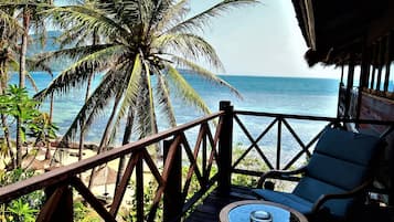 Deluxe Room (Sea Front Studio) | Balcony view