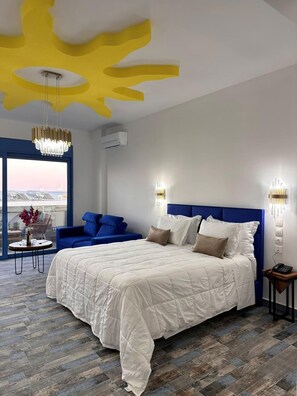 In-room safe, blackout drapes, iron/ironing board, free WiFi - Haven Beach Boutique Hotel (Rhodes)