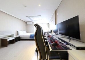 Façade de l’hébergement