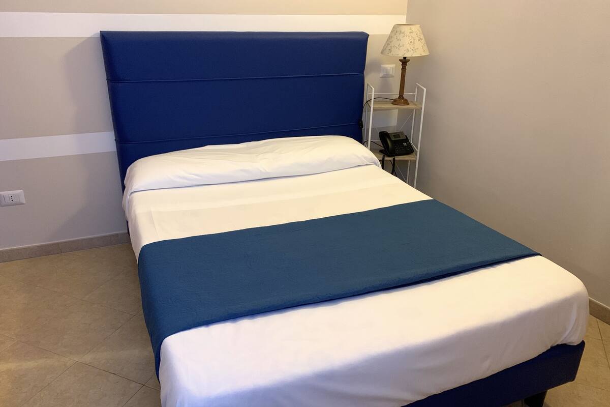 double or twin room | hypo-allergenic bedding, memory-foam beds, desk, free cots/infant beds