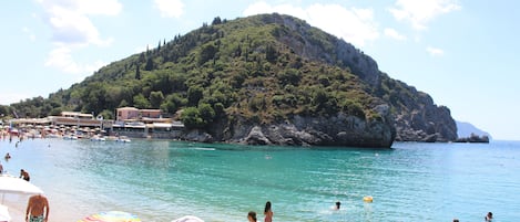 Beach nearby, beach towels