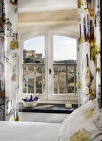 Habitación estándar doble, vistas al jardín | Ropa de cama de alta calidad, caja fuerte, decoración individual