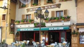 Façade de l’hébergement