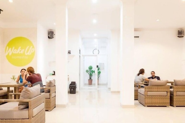 Zona de estar del vestíbulo