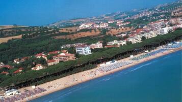 Private beach nearby