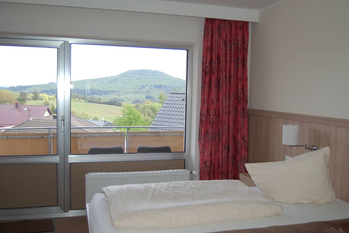 double room, balcony | hypo-allergenic bedding, in-room safe, blackout curtains, free wifi