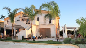 Blick von der Unterkunft