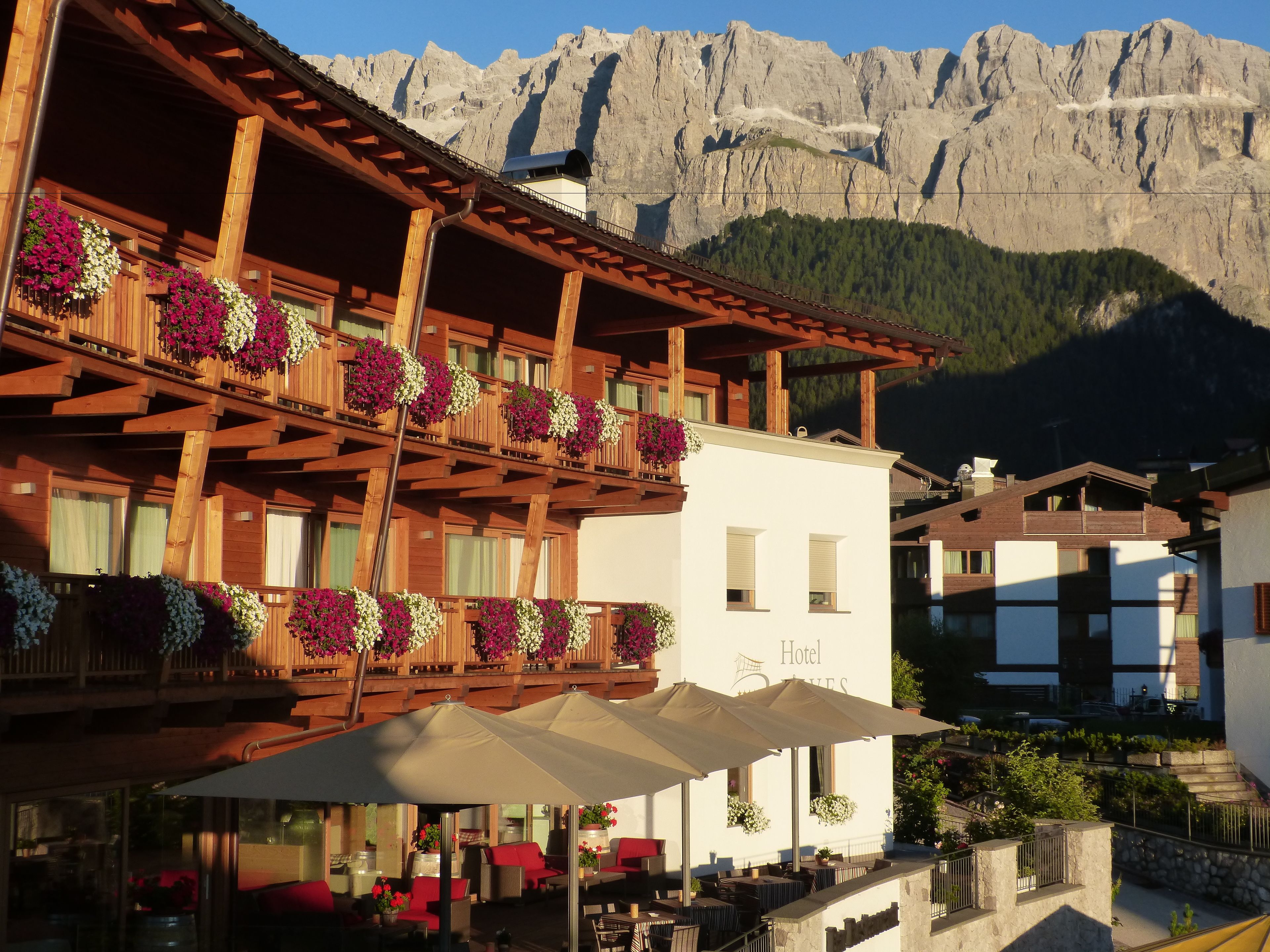 Vista montagna