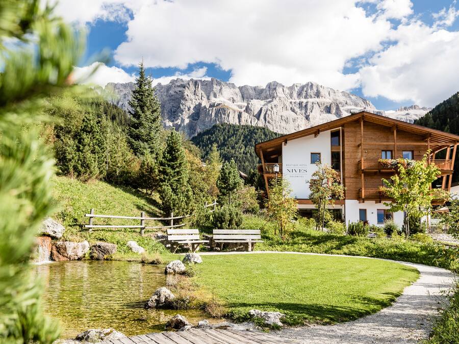 Voorkant van accommodatie